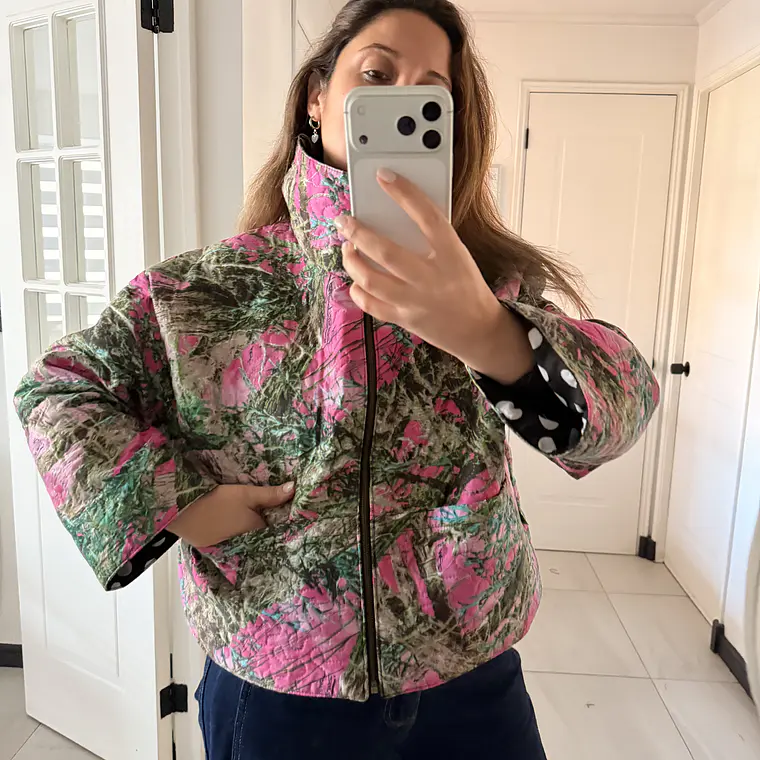 CHAQUETA REVERSIBLE MUJER  5