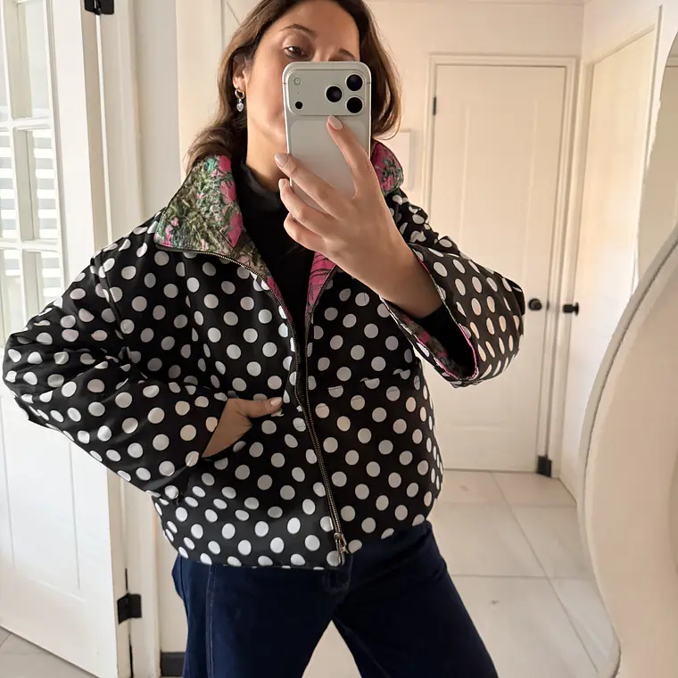 CHAQUETA REVERSIBLE MUJER  4