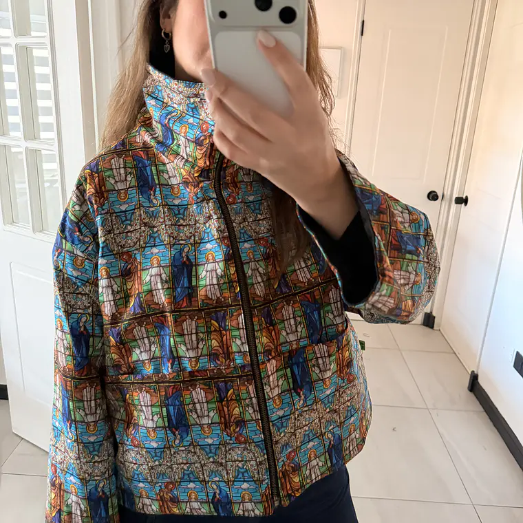 CHAQUETA REVERSIBLE MUJER  4