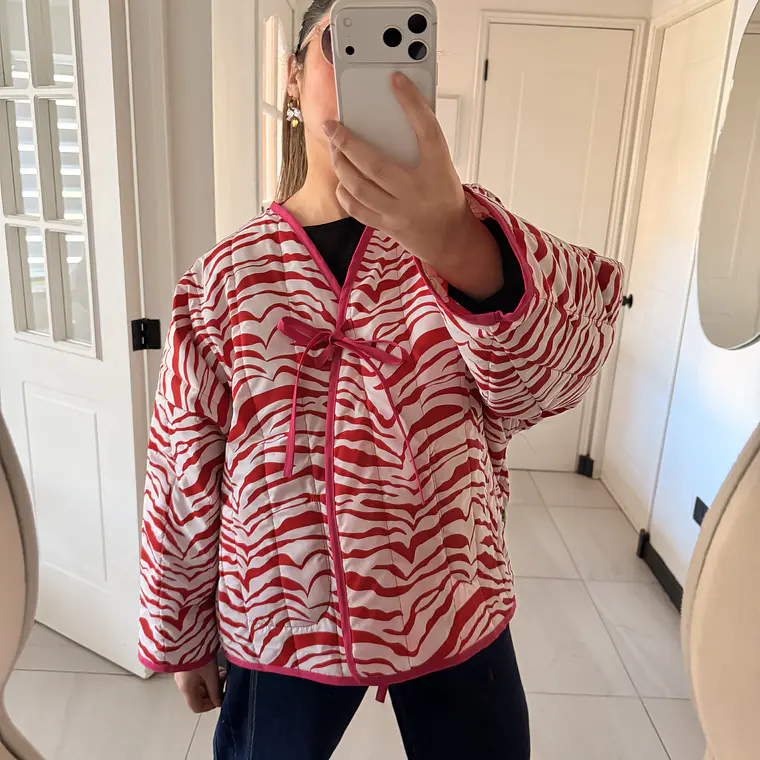 KIMONO ACOLCHADO OVERSIZED REVERSIBLE  6