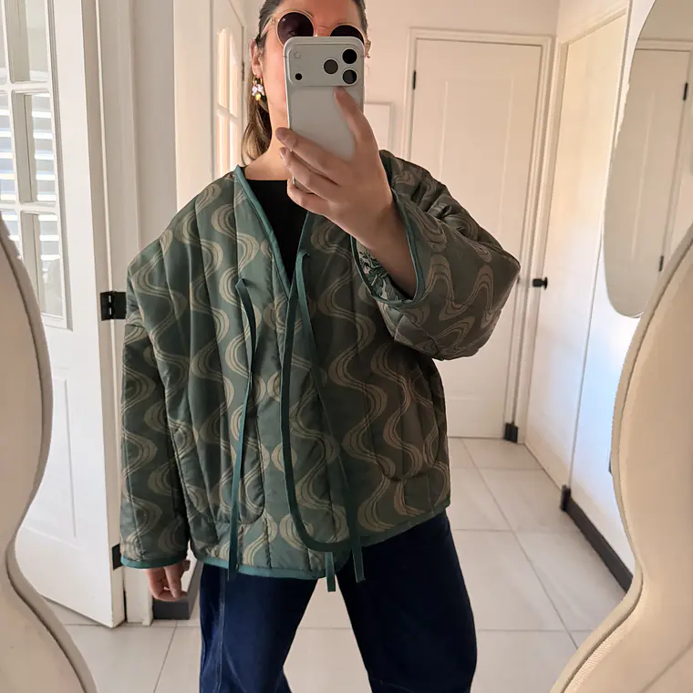 KIMONO ACOLCHADO OVERSIZED REVERSIBLE  5