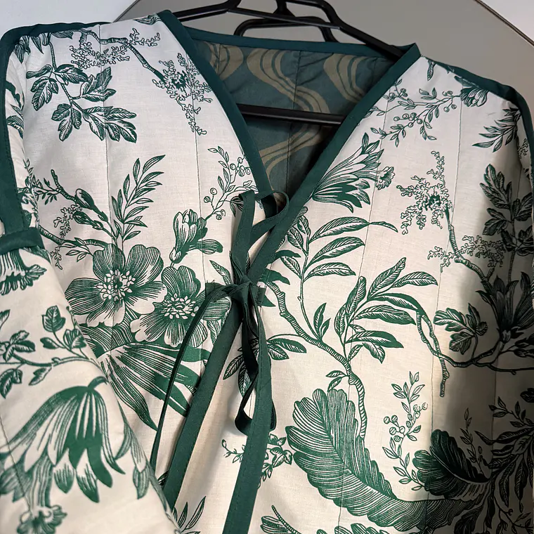 KIMONO ACOLCHADO OVERSIZED REVERSIBLE  3