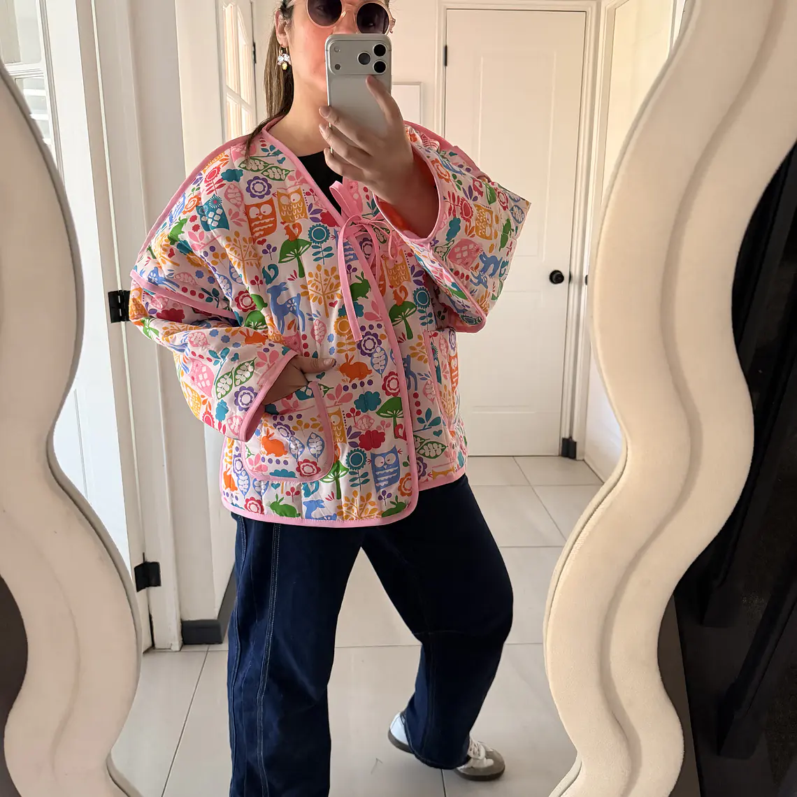 KIMONO ACOLCHADO OVERSIZED REVERSIBLE  5