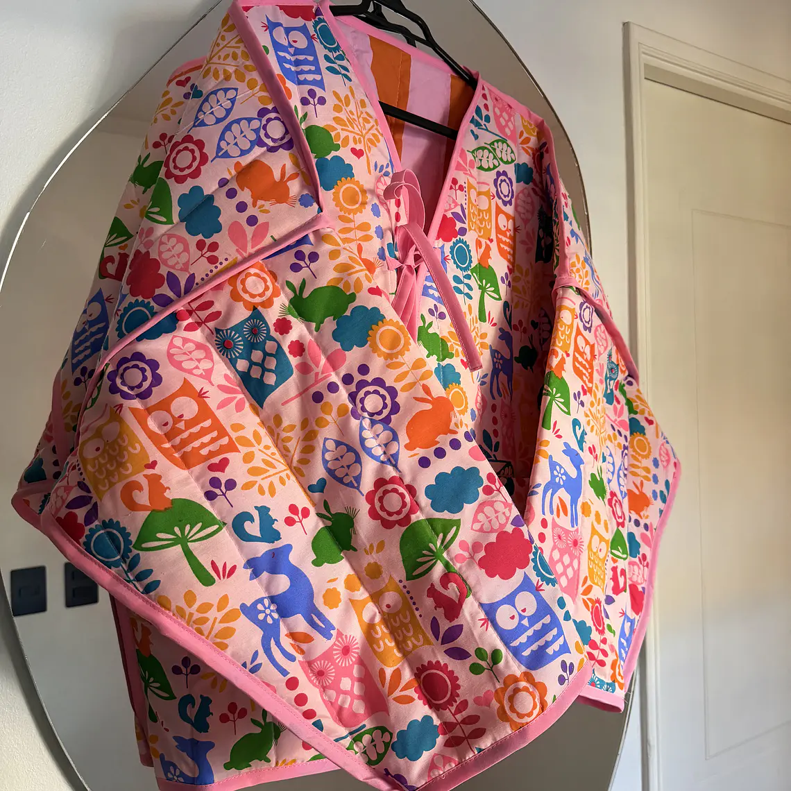 KIMONO ACOLCHADO OVERSIZED REVERSIBLE  1