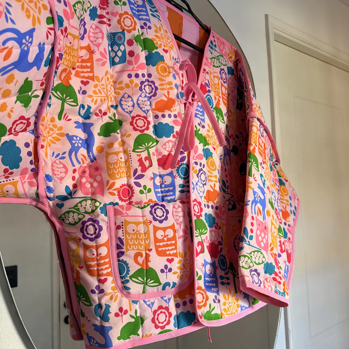 KIMONO ACOLCHADO OVERSIZED REVERSIBLE  2