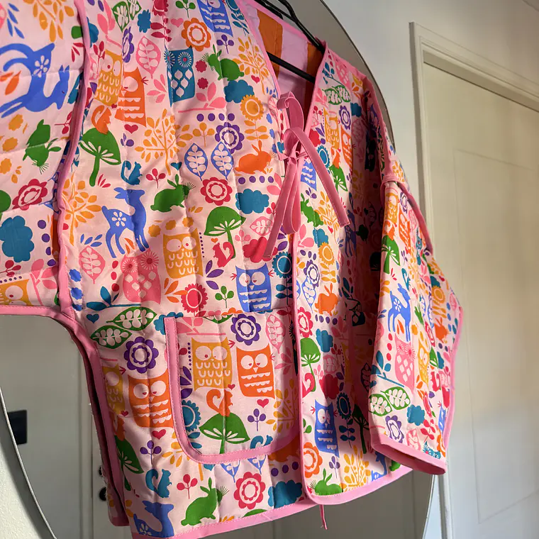 KIMONO ACOLCHADO OVERSIZED REVERSIBLE  2