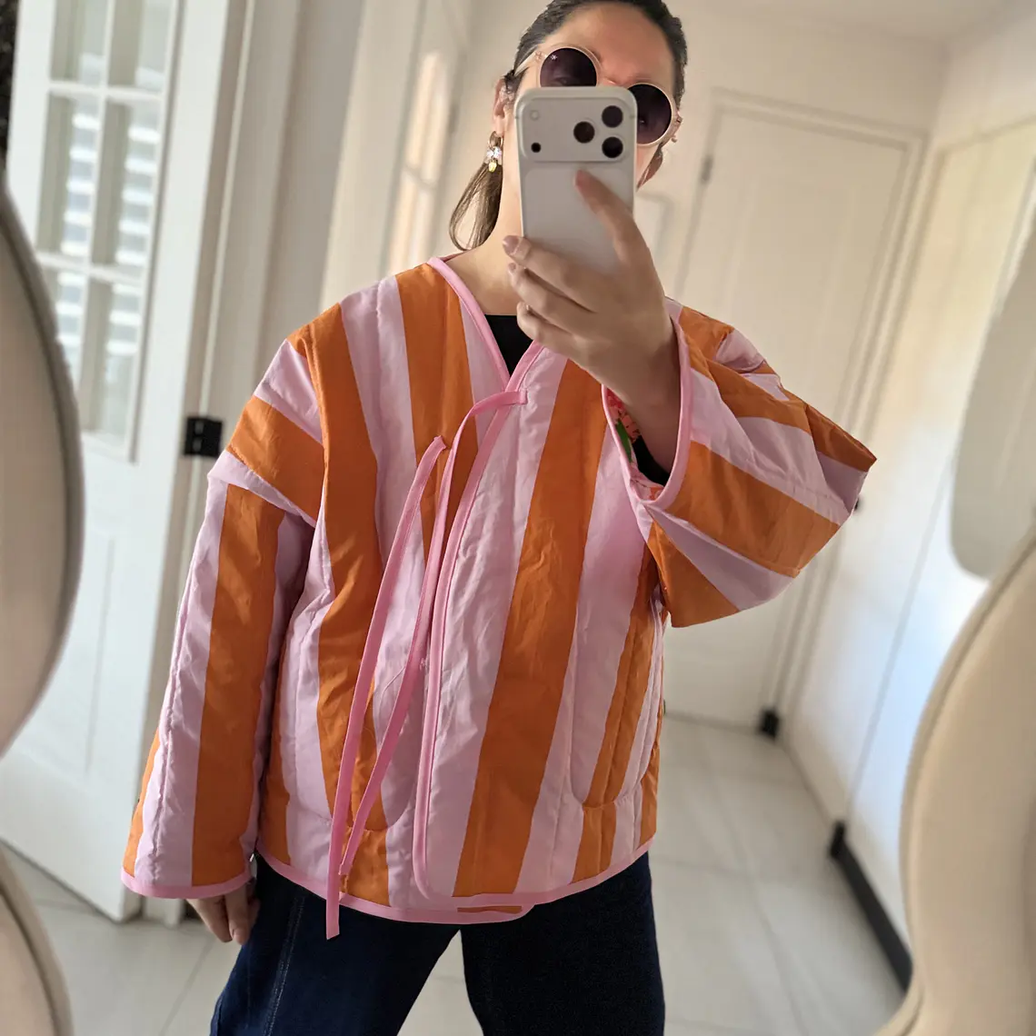 KIMONO ACOLCHADO OVERSIZED REVERSIBLE  4