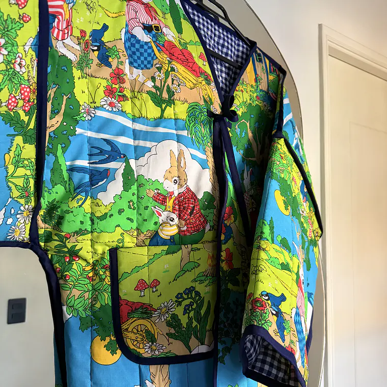 KIMONO ACOLCHADO OVERSIZED REVERSIBLE  2
