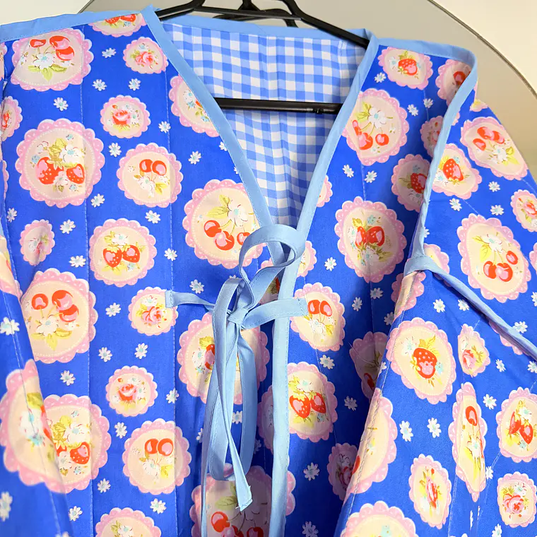KIMONO ACOLCHADO OVERSIZED REVERSIBLE  3