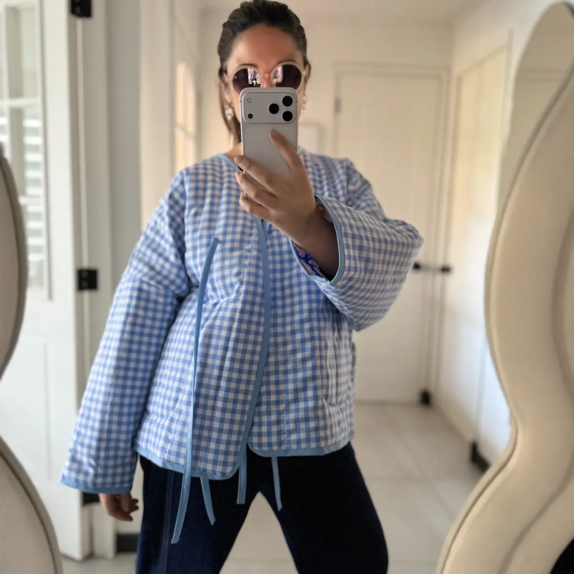 KIMONO ACOLCHADO OVERSIZED REVERSIBLE  5