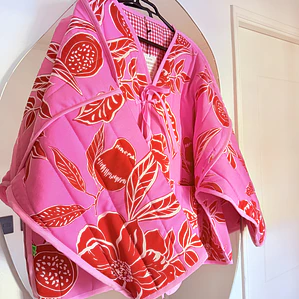 KIMONO ACOLCHADO OVERSIZED REVERSIBLE 