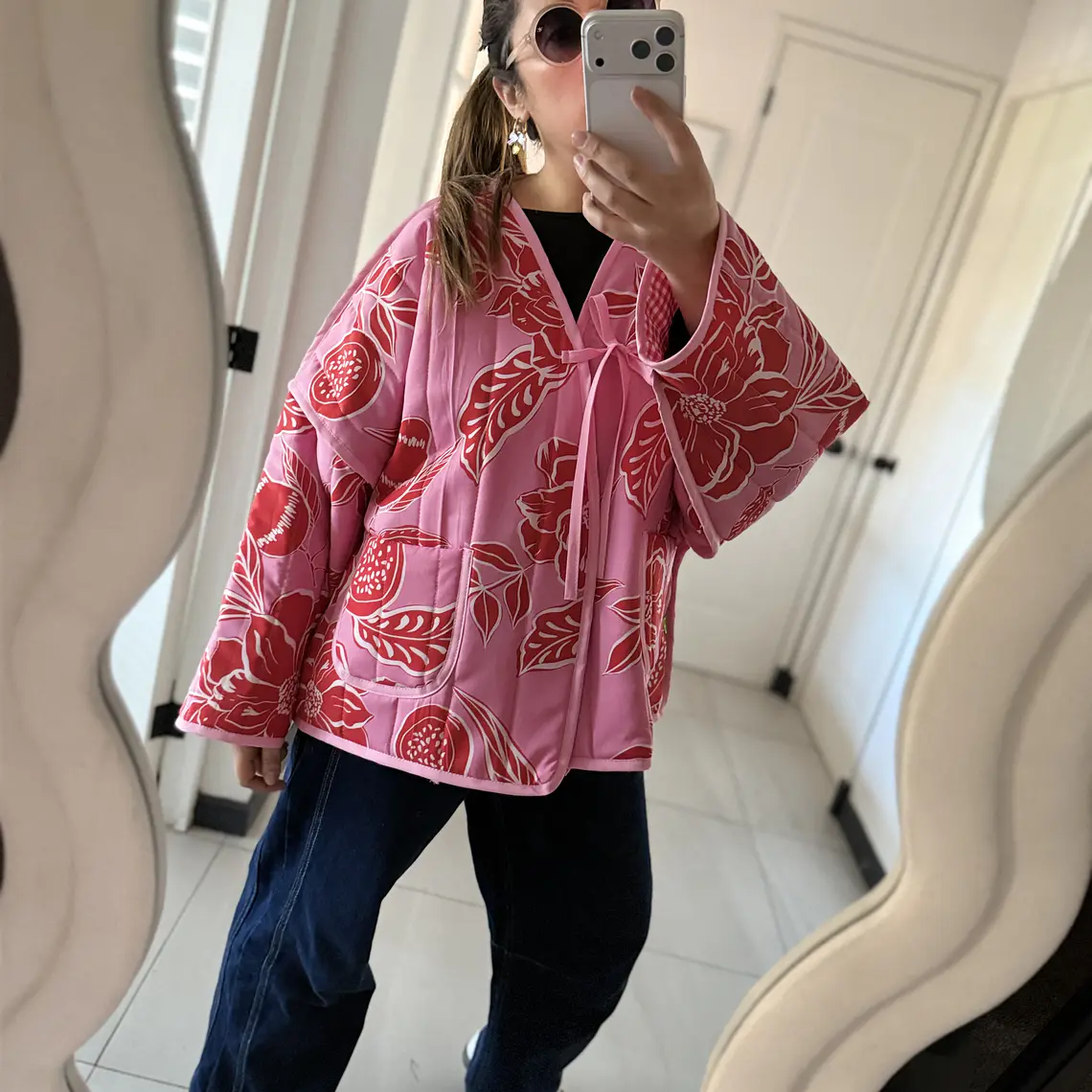 KIMONO ACOLCHADO OVERSIZED REVERSIBLE  3