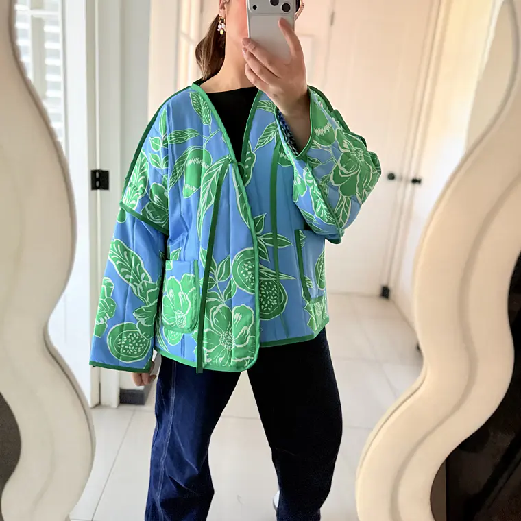 KIMONO ACOLCHADO OVERSIZED REVERSIBLE  4