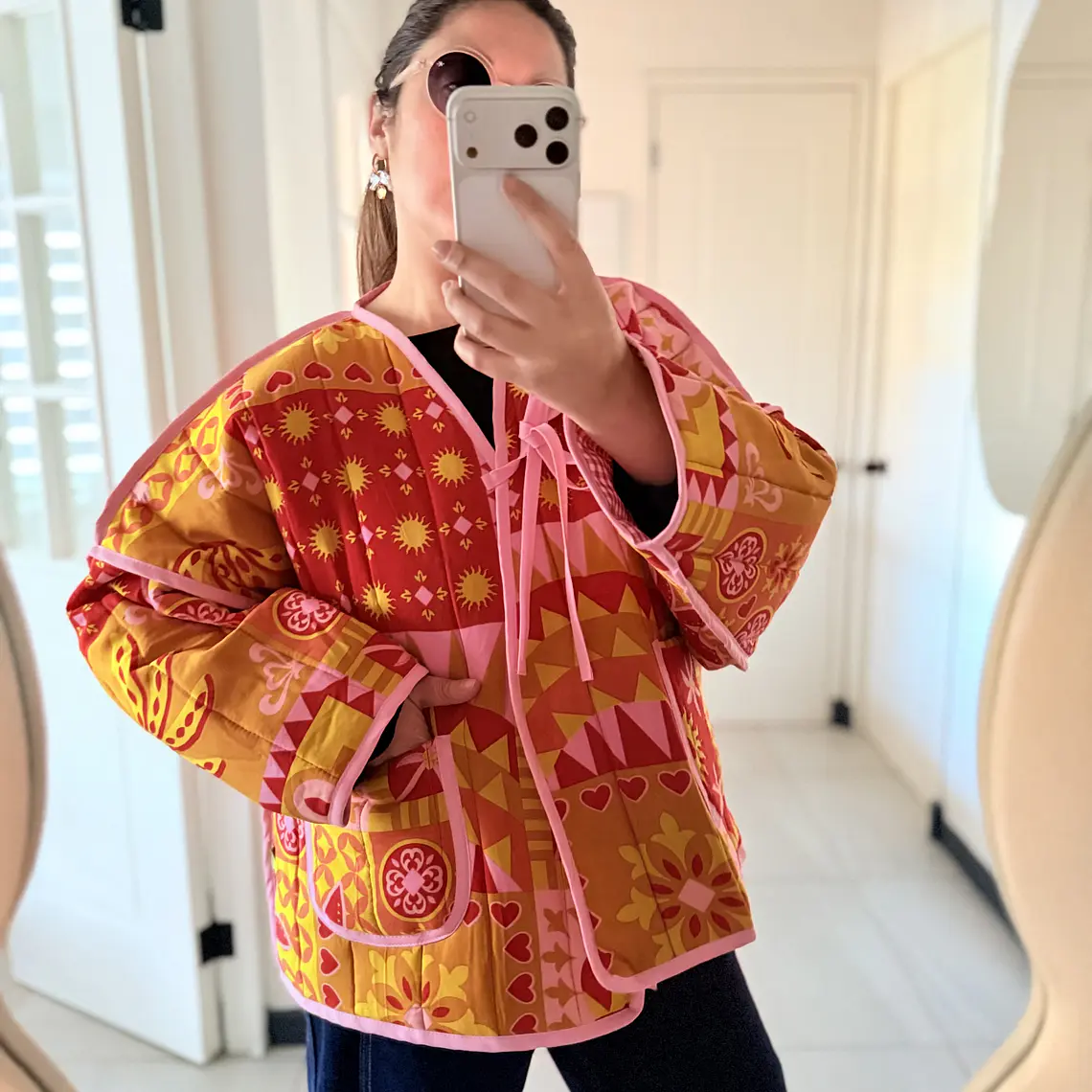 KIMONO ACOLCHADO OVERSIZED REVERSIBLE  4