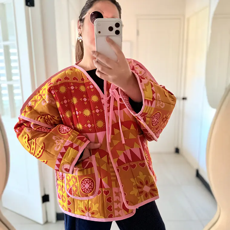 KIMONO ACOLCHADO OVERSIZED REVERSIBLE  4