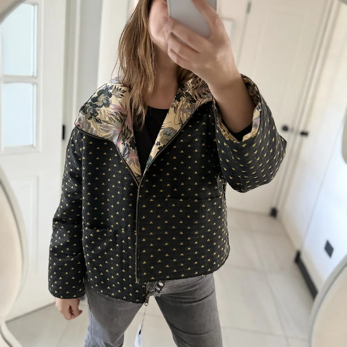 CHAQUETA REVERSIBLE MUJER  4