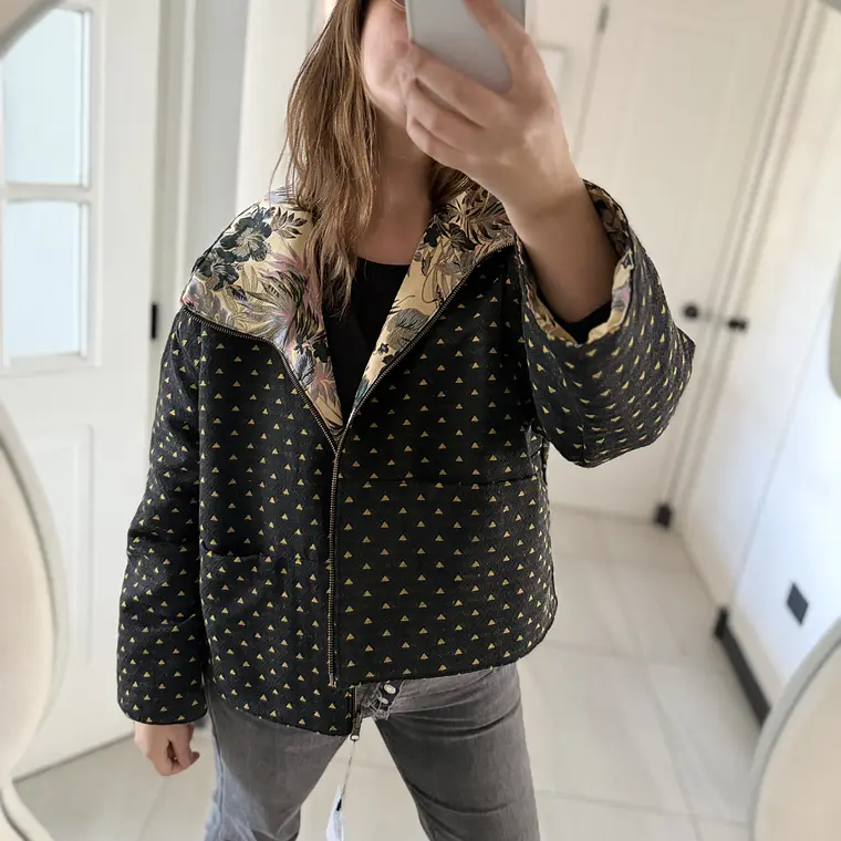 CHAQUETA REVERSIBLE MUJER  4