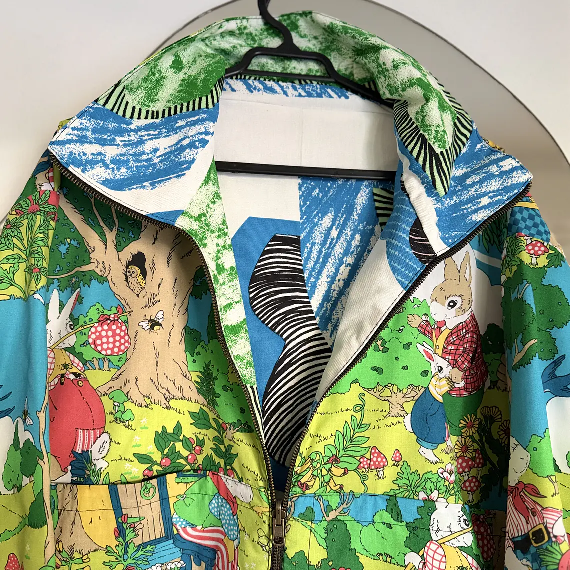 CHAQUETA REVERSIBLE MUJER  2