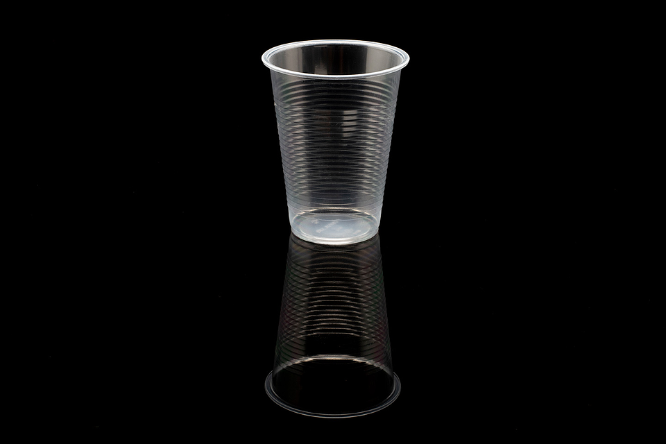 VASO TRANSPARENTE 500 ML 25UN/PAQ 1