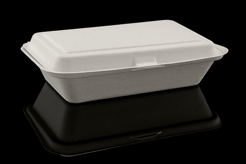 CONTENEDOR BIODEGRADABLE 9X6´´ SIN/DIVIS 50 UN