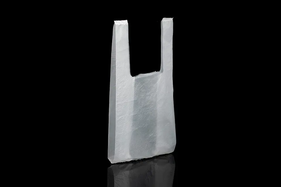 BOLSA CAMISETA BLANCA 33X40 PAQ 1