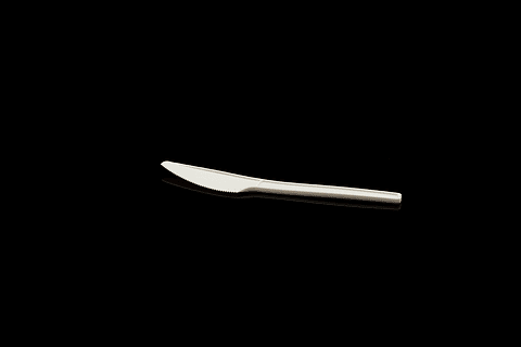 CUCHILLO 08 COMPOSTABLE BLANCO