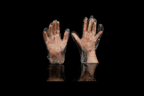 GUANTE POLIETILENO TRANSPARENTE 100 U/BO