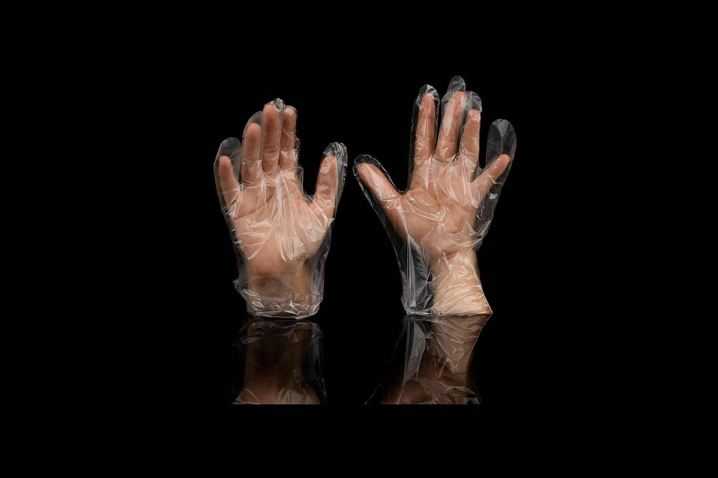 GUANTE POLIETILENO TRANSPARENTE 100 U/BO 1