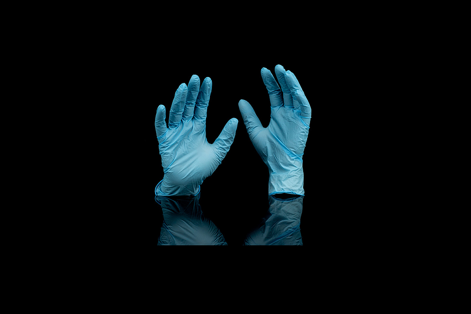 GUANTES NITRILO TALLA S 1/100 1