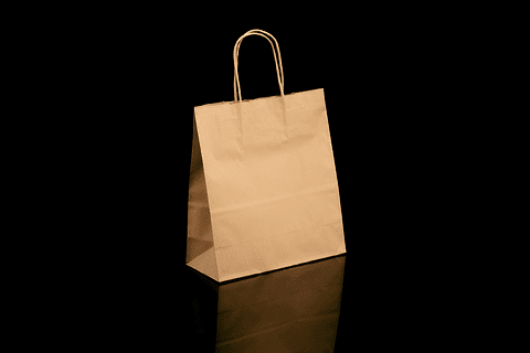 BOLSA KRAFT  22X10X25 MANILLA TORCIDA