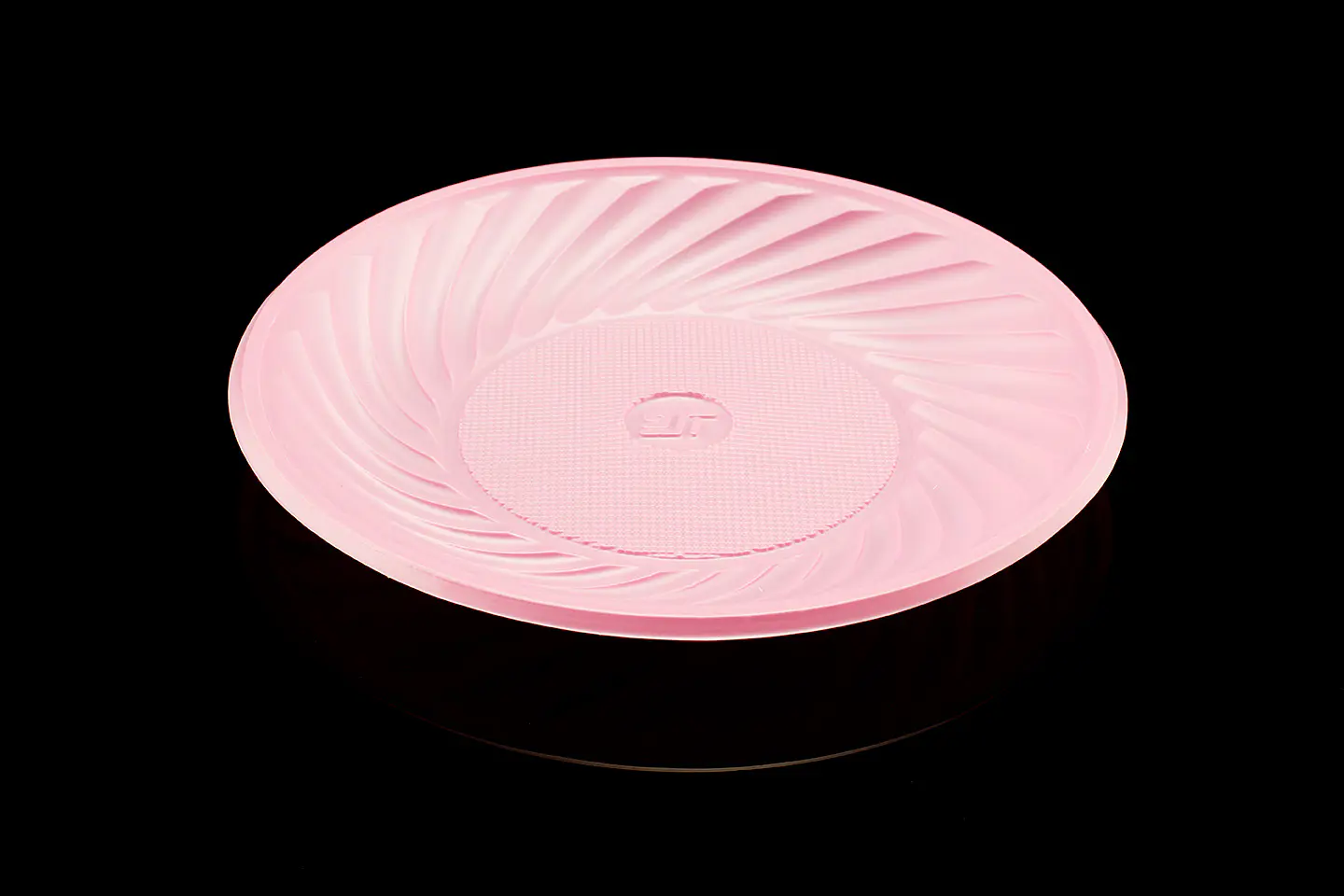 PLATO N 22 CM  ROSADO PAQX25UN 1