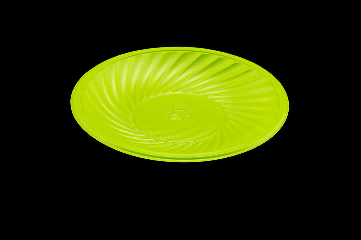PLATO N 18 CM  VERDE 25 UN X PAQ 1