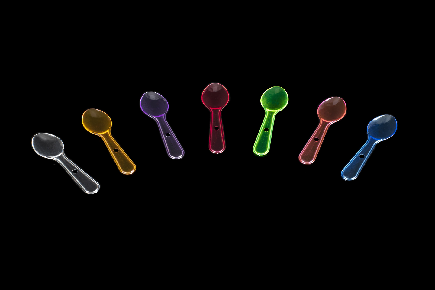 CUCHARA COLORES HELADO 1000UN/BOLSA 1