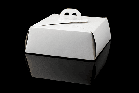 CAJA DE TORTA GRANDE BLANCA