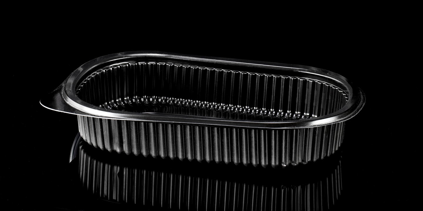 BANDEJA 180 NEGRA S/DIVISION 1