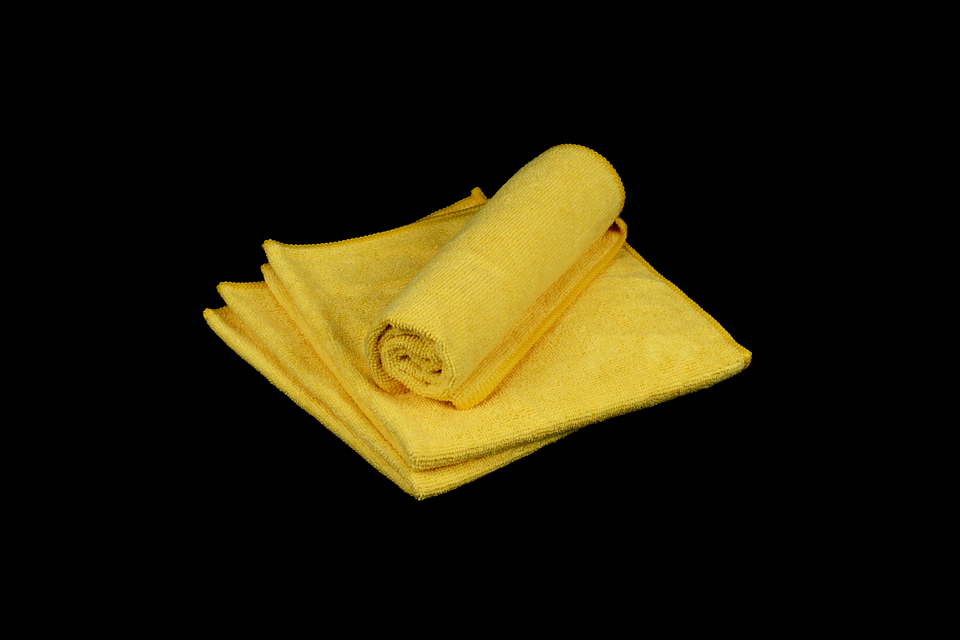 PAÑO MICROFIBRA COLOR AMARILLO X5 - VTX 1