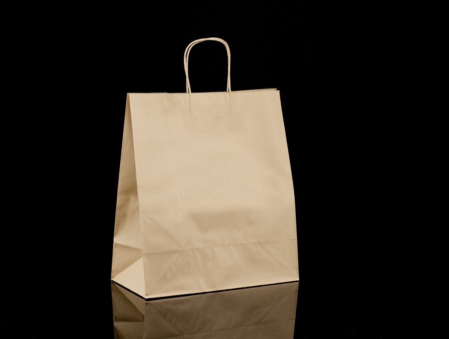 BOLSA KRAFT 31X16X39 MANILLA TORCIDA 1