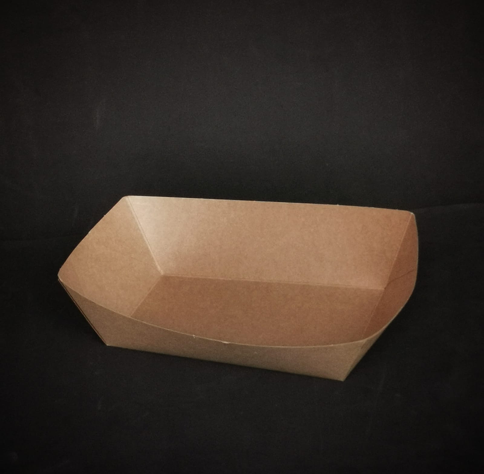 BANDEJA KRAFT N°4 500UN/CAJA 1