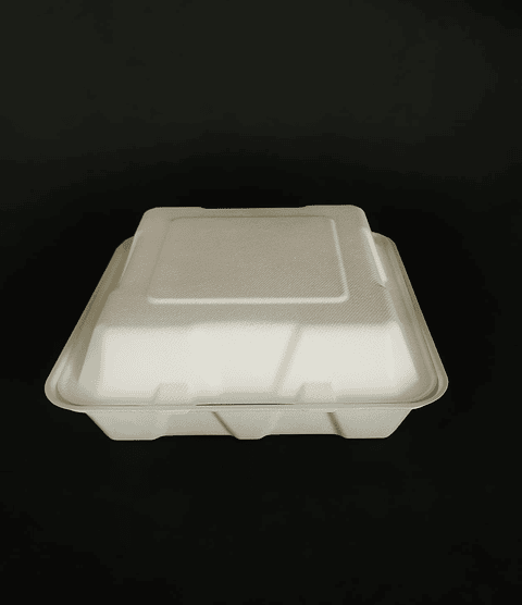 ENVASE BIODEGRADABLE  ALMUERZO 50 UN/PAQ