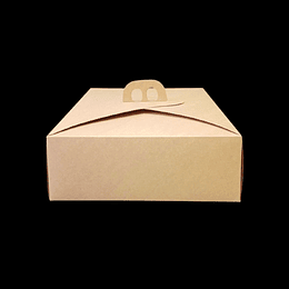 CAJA DE TORTA GRANDE CAFE 350X350X125