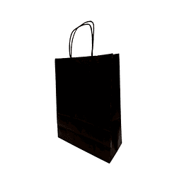 BOLSA MANILLA NEGRA 30X12X41 12UN/PAQ