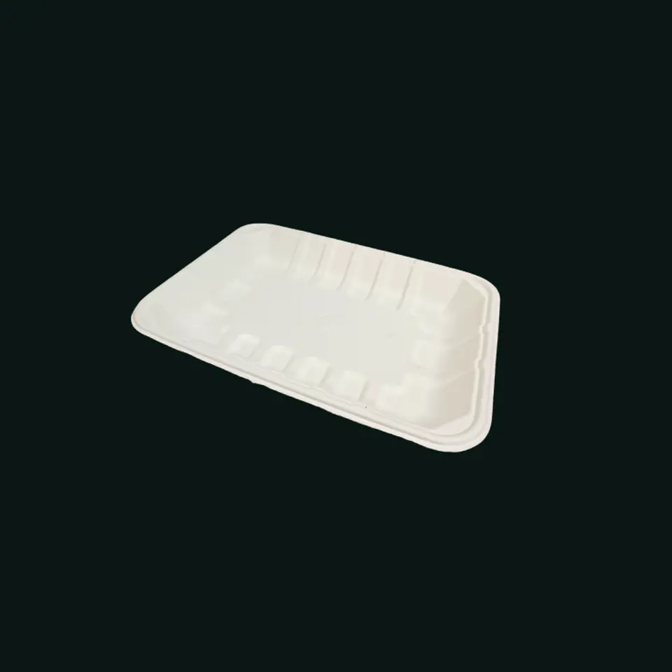 BANDEJA BIODEGRADABLE 7X5 50UN/PAQ 1