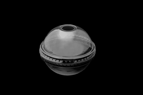 TAPA DOMO PET PARA VASO 16 OZ 