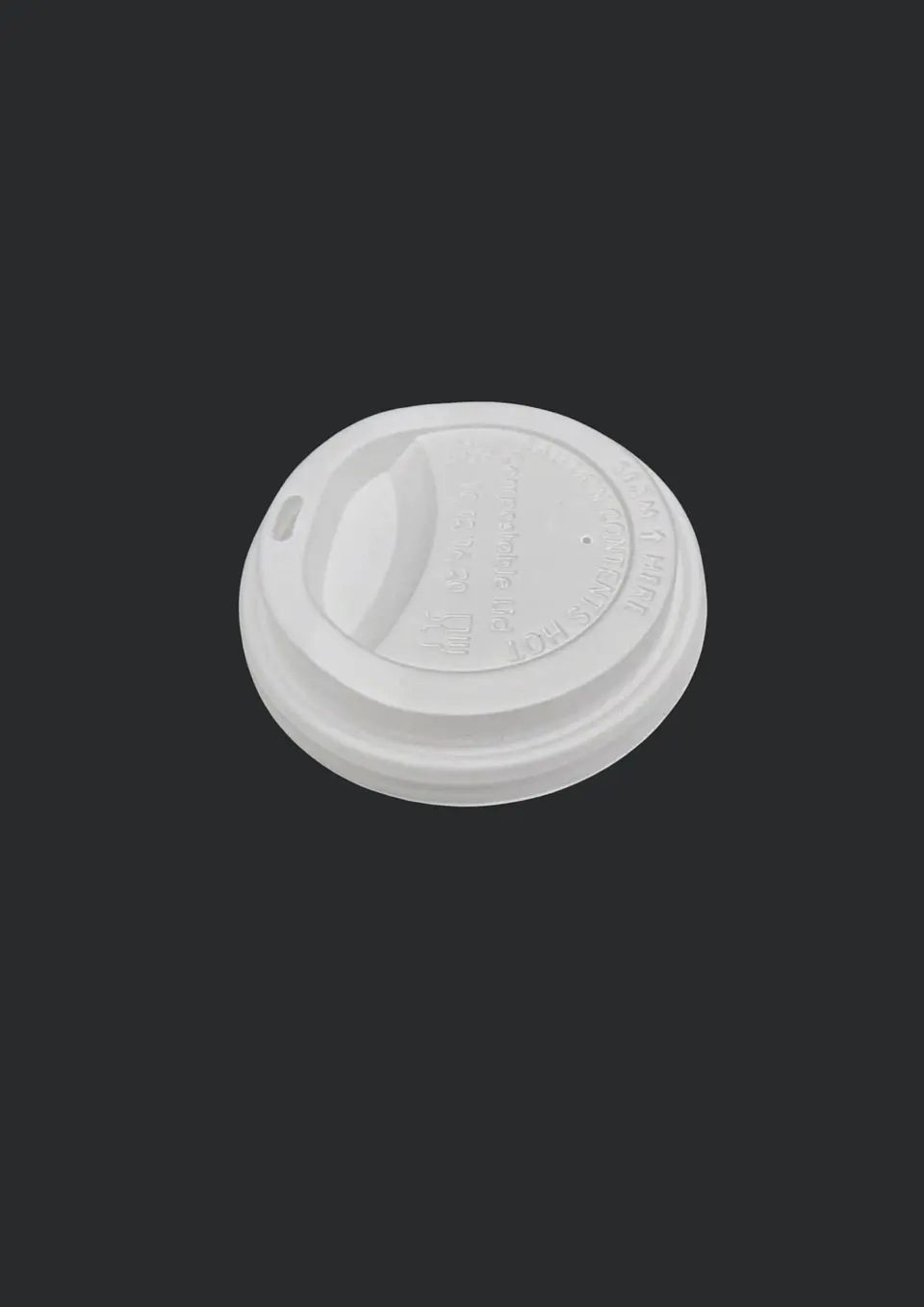 TAPA VASO ROJO RIPPLE 12-16 OZ 500UN/CAJA 1