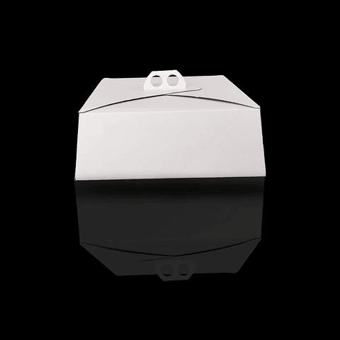 CAJA P/TORTA GRANDE BAJA MICROCORRUGADO 350X350X125 