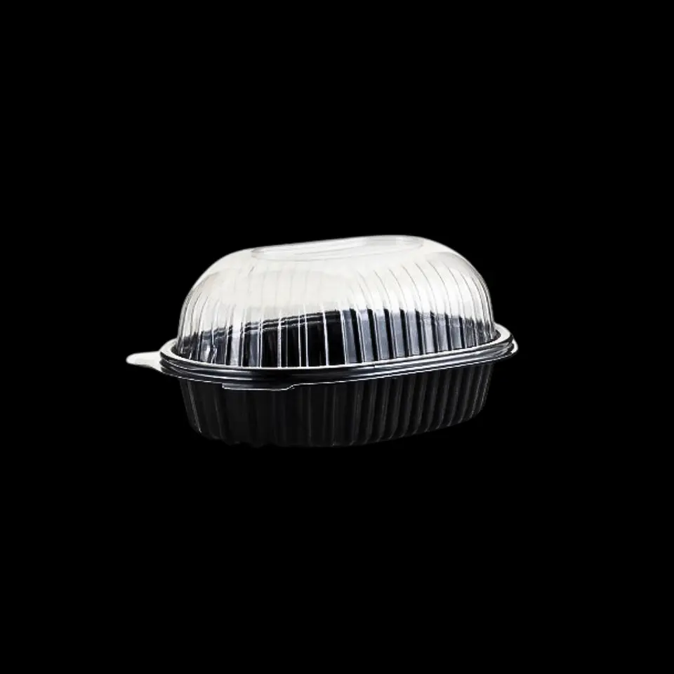 ENVASE PARA POLLO C/TAPA TRANS.200UN/CAJA (106158BYT2L) 1