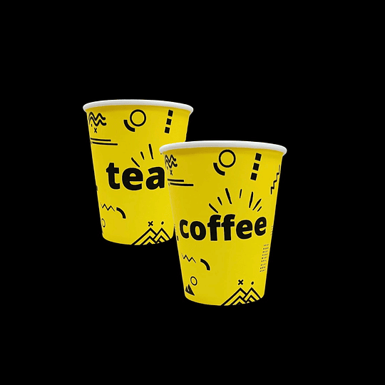 VASO POLIPAPEL 8 OZ DISEÑO PAQX50UNI