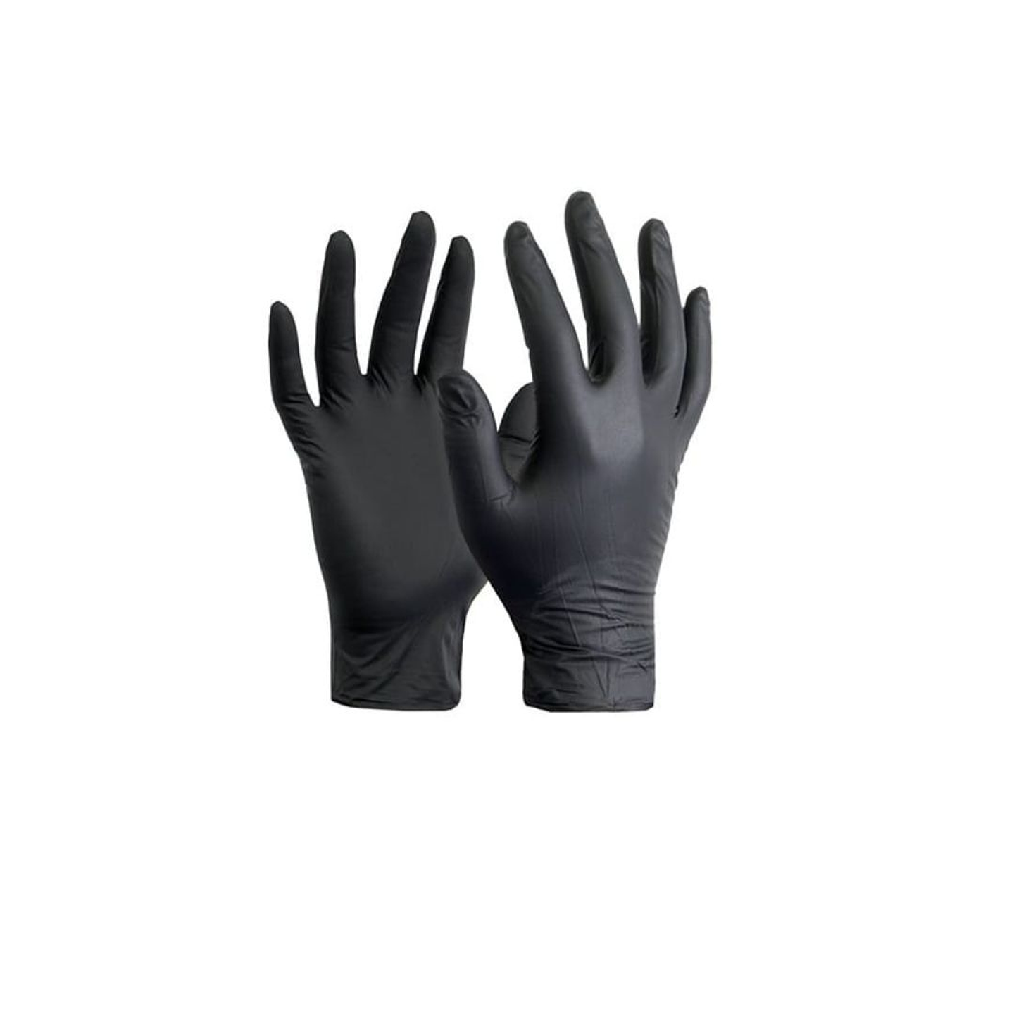 GUANTES NITRILO NEGRO TALLA L 1