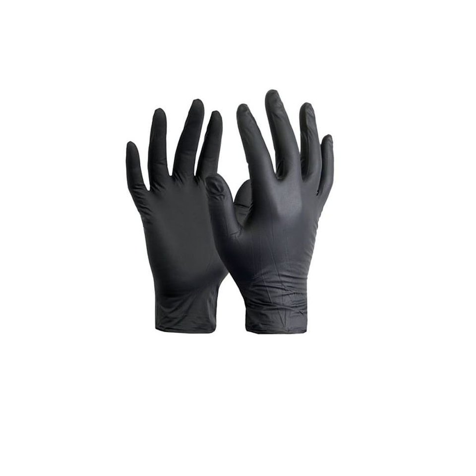GUANTES NITRILO NEGRO TALLA L 1