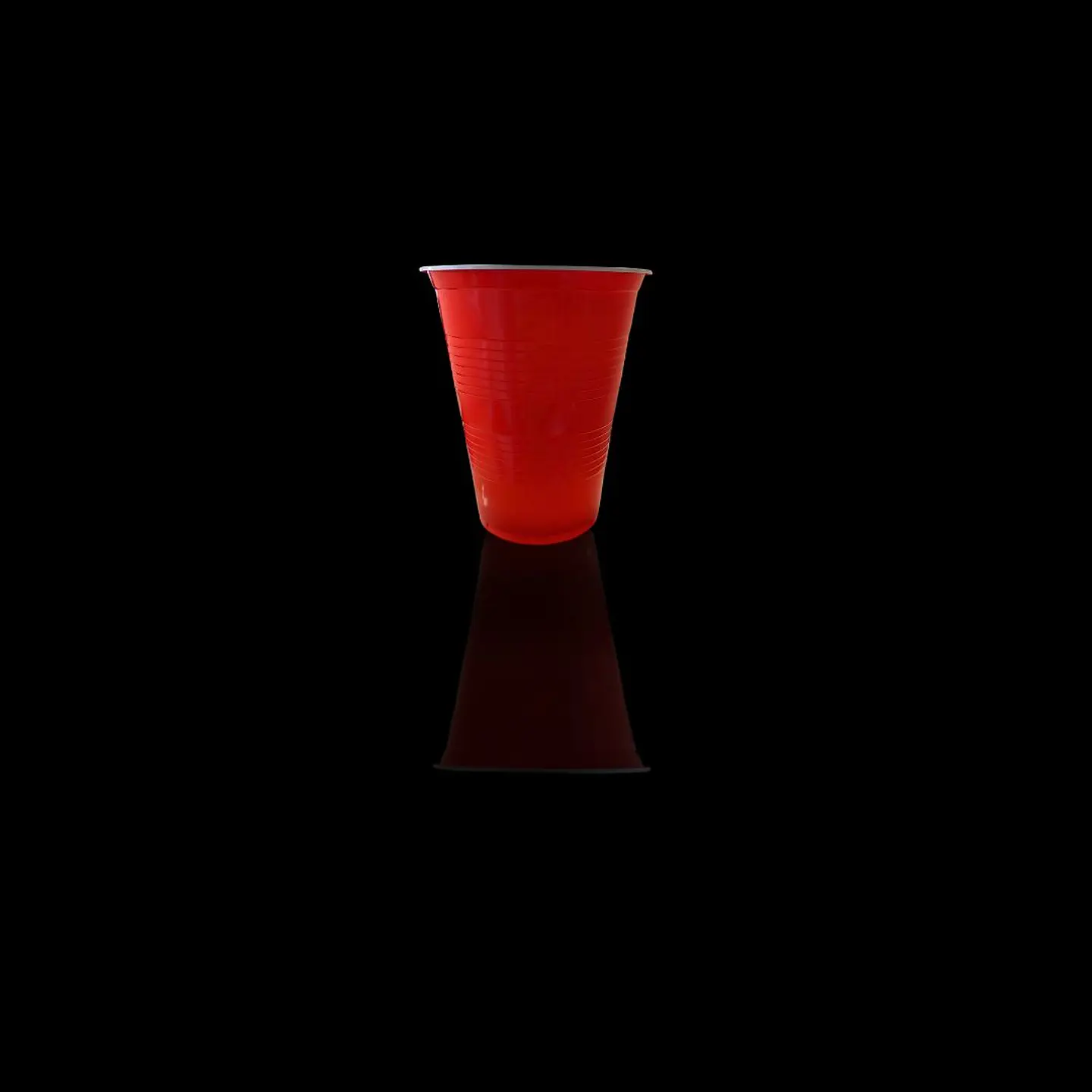 VASO PLASTICO ROJO 300CC 50UN/PAQ 1